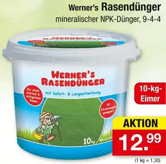 Zimmermann Werner's Rasendünger Angebot