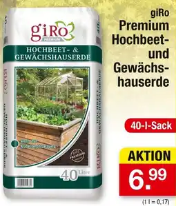 Zimmermann giRo Premium Hochbeet und Gewächshauserde Angebot