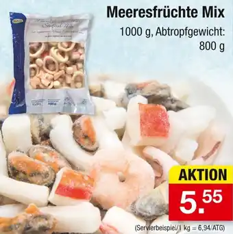 Zimmermann Meeresfrüchte Mix Angebot