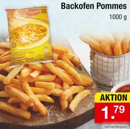 Zimmermann Backofen Pommes Angebot