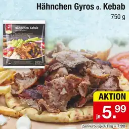 Zimmermann Hähnchen Gyros o. Kebab Angebot