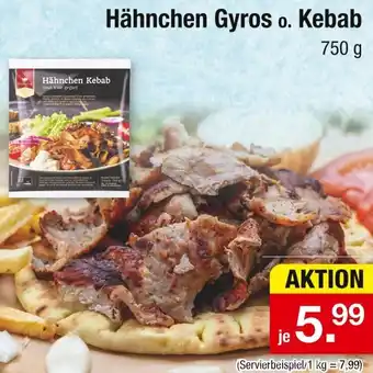 Zimmermann Hähnchen Gyros o. Kebab Angebot