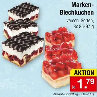 Zimmermann Marken Blechkuchen Angebot