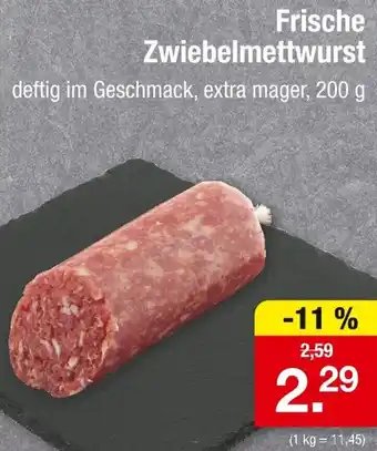 Zimmermann Frische Zwiebelmettwurst Angebot