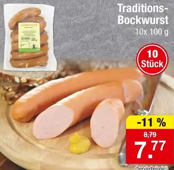 Zimmermann Traditions Bockwurst Angebot