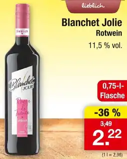 Zimmermann Blanchet Jolie Rotwein Angebot