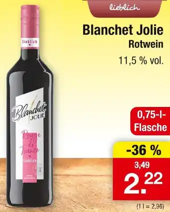 Zimmermann Blanchet Jolie Rotwein Angebot