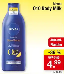 Zimmermann Nivea Q10 Body Milk Angebot