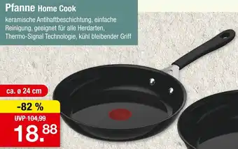 Zimmermann Tefal Pfanne Home Cook Angebot