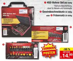 Zimmermann HSS-Bohrer Set 202-teilig Angebot