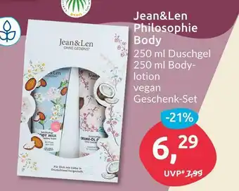 Budni Jean&len philosophie body geschenk-set Angebot