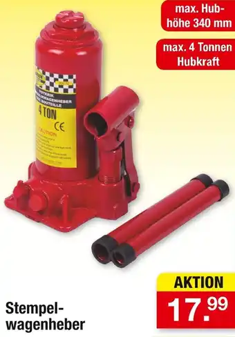 Zimmermann Stempelwagenheber Angebot