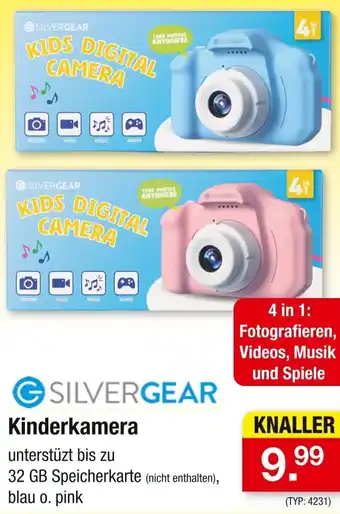 Zimmermann SILVERGEAR Kinderkamera Angebot