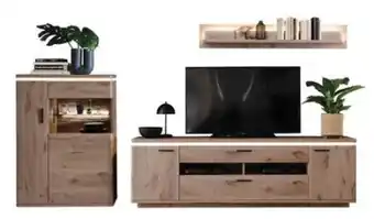 Opti Wohnwelt MCA furniture Wohnwand Angebot