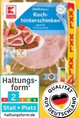 Kaufland K-Classic Kochhinterschinken XXL Angebot