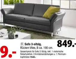 Zurbrüggen Sofa 3-sitzig Angebot