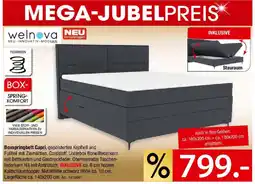 Zurbrüggen Welnova Boxspringbett Capri Angebot