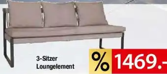 Zurbrüggen 3-Sitzer Loungelement Angebot