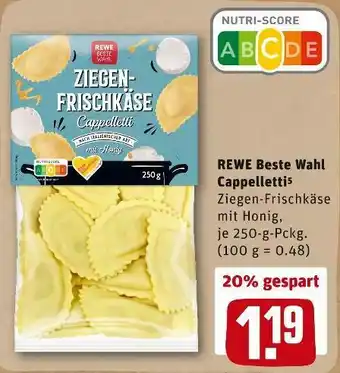 REWE Rewe beste wahl cappelletti Angebot