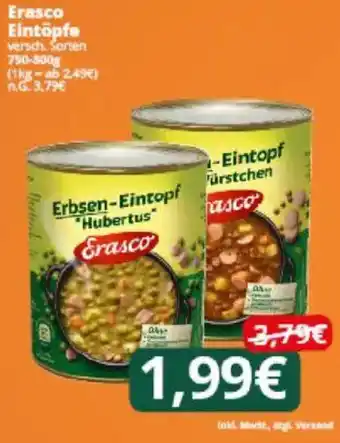 myTime.de Erasco Eintöpfe Angebot