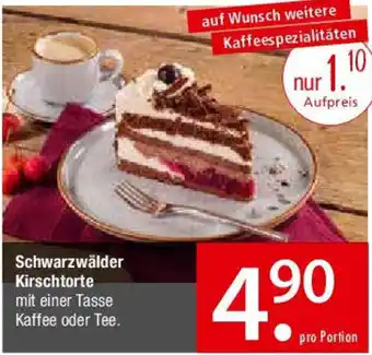 Zurbrüggen Schwarzwälder Kirschtorte Angebot