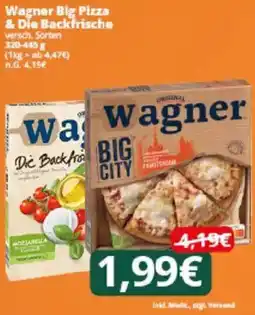 myTime.de Wagner Big Pizza & Die Backfrische Angebot