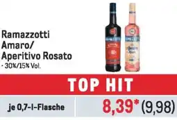 METRO Ramazzotti Amaro/ Aperitivo Rosato Angebot