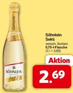 Famila Nord West Söhnlein Sekt Angebot