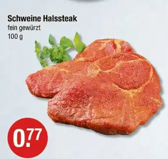 V Markt Schweine halssteak Angebot