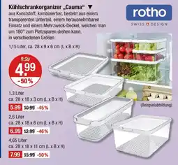 V Markt Rotho kühlschrankorganizer „cauma“ Angebot