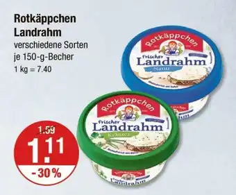 V Markt Rotkäppchen landrahm Angebot