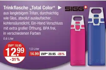 V Markt Sigg trinkflasche total color Angebot