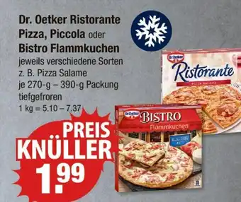 V Markt Dr. oetker ristorante pizza, piccola oder bistro flammkuchen Angebot