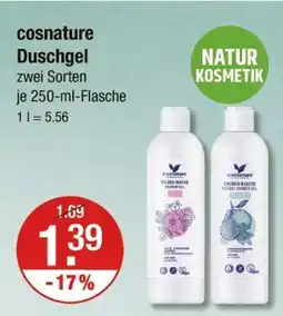 V Markt Cosnature duschgel Angebot