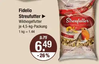 V Markt Fidelio streufutter Angebot