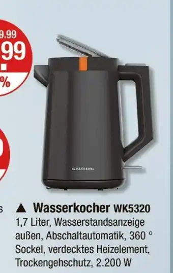 V Markt Grundig wasserkocher wk5320 Angebot