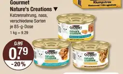 V Markt Gourmet nature's creations Angebot