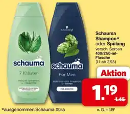 Famila Nord West Schauma Shampoo oder Spülung Angebot