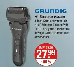 V Markt Grundig rasierer ms6330 Angebot