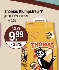 V Markt Thomas thomas klumpstreu Angebot