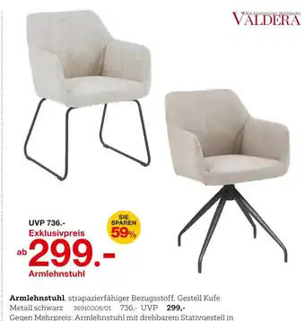 Möbelzentrum Pforzheim Valdera armlehnstuhl Angebot