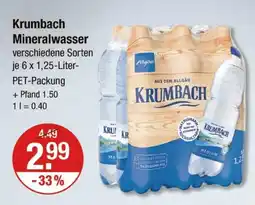 V Markt Krumbach mineralwasser Angebot