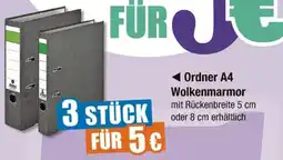 V Markt Ordner a4 wolkenmarmor Angebot