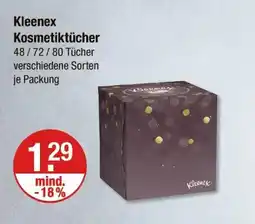 V Markt Kleenex kosmetiktücher Angebot