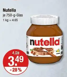 V Markt Nutella nutella Angebot