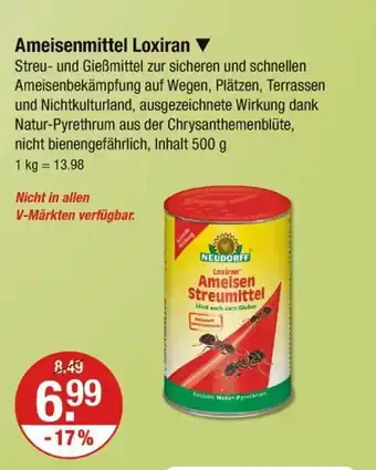 V Markt Neudorff ameisenmittel loxiran Angebot