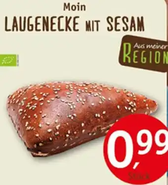 Erdkorn Biomarkt Moin LAUGENECKE MIT SESAM Angebot