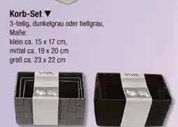 V Markt Viva korb-set Angebot