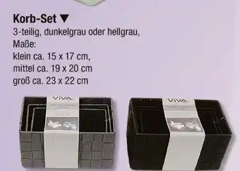 V Markt Viva korb-set Angebot