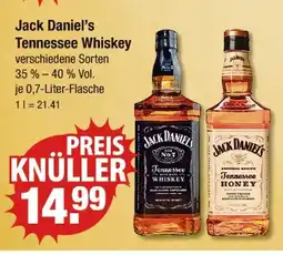 V Markt Jack daniel's tennessee whiskey Angebot